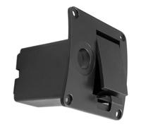 HEMOTON Boîtier de Batterie pour Guitare et Basse Compartiment Solide avec Contacts Métalliques Renforcés Étui Compact pour Studio Concerts et Pratique Musicale
