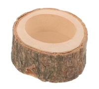 HEMOTON Bol Bois pour Hamster et Rongeurs Mangeoire et Facile à Nettoyer Conteneur Alimentaire pour Hamster Nain Chinchilla et Écureuil Bol à Nourriture et Eau pour Petits Animaux