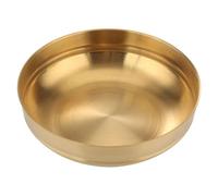 Hemoton Bol coréen en acier inoxydable - Bol à riz - Bol à céréales - Bol de service pour soupe, riz, glace, collations, céréales