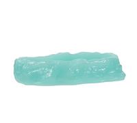 HEMOTON Bol d'eau Qui Brille dans Gecko à Crête Plat De Reptile Décoratif Reptile Nourriture Eau Roche Bols Nuit Plat De Nourriture De Tortue pour Eau De Tortue Light Green Résine