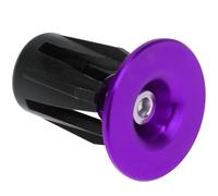 HEMOTON Bouchon De Poignée en Alliage D'Aluminium M4x34mm pour Guidon De Vélo Violet Adapté Aux Guidons De 22 à 24 Mm Facile à Installer pour VTT