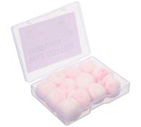 HEMOTON Bouchons d'oreilles cire 12pcs confortables pour dormir et voyage avec isolation acoustique efficace