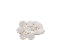 HEMOTON Bouton de e saxophone en nacre blanche, ensemble de 9 pièces, accessoire décoratif pour saxophone alto, ténor et soprano, facile à transporter pour répétitions et concerts