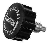 HEMOTON Bouton Rotatif Sphérique Pièces de Rechange en Abs pour Vélo D'appartement Installation Simple et Diamètre de Vis 18mm pour Ajustements sans Effort