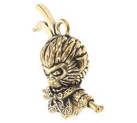 HEMOTON Breloque Singe Chinois en Laiton pour Fabrication de Bijoux, Amulette Amulette Polyvalente, Pendentif Paquet à Dos Unique et Détaillé pour Famille et Amis