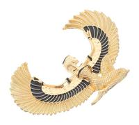 HEMOTON Broche Déesse Égyptienne Sculpture Broche à chapeau décorative Broches pour femmes Alliage de zinc Légère Pour sac, chapeau et occasions formelles
