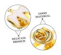 HEMOTON Broche Paix Émail Spirituelle Épingle De Revers Religieuse Pour Baptême Communion Célébrations