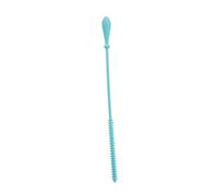 HEMOTON Brosse à Bouteille Longue Silicone Réutilisable Goupillon pour Nettoyage de Pailles et Gourdes Embout Souple pour Nettoyage