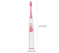 HEMOTON Brosse à Dents Électrique Sonique pour Adultes Blanc, Vibration Haute Fréquence, Brosse de Nettoyage Pratique et Portable, Soins Bucco-dentaires, Rechargeable Usb, Efficacité