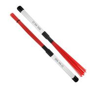 HEMOTON Brosses de Batterie Nylon pour Jazz de Baguettes Dynamiques pour Percussion Acoustique Accessoires Durables pour Batterie et Pratique