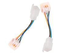 HEMOTON Câble de Conversion Moteur pour Vélo Électrique 2 Pièces, Connecteur de Fil Hall A, Faisceau de Câbles Étanche, Rallonge Compatible pour Trottinette et Moto Électrique,