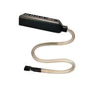 HEMOTON Câble Extension pour Ventilateur Pc avec Hub De Répartition Ports Pwm Éclairage LED Coloré Installation sans Outil pour Boîtier Ordinateur