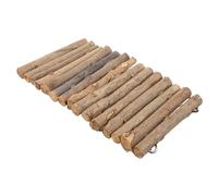 HEMOTON Cachette Reptile Naturel Cachette Tortue Plateforme Basking Abri Simulation Grotte pour Terrarium Petits Lézards et Serpents