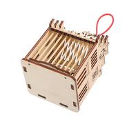 HEMOTON Cage à Sauterelles en Bois Solide Boîte De Cricket Mini Portable pour Transport Et Élevage Éducatif en Extérieur