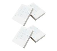 HEMOTON Cahier de Mathématiques Papier Quadrillé Blanc, Papier pour Exercices Xy, Espace Ample pour Notes, pour Activités Scolaires et Pratiques