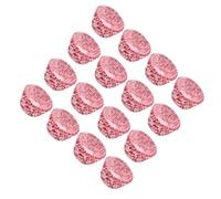 HEMOTON Caissettes à Cupcakes en Papier Rouge de Cœur, 100 Pièces, Résistantes à L'huile et Adaptées la Cuisson Four, Maison Saint-valentin