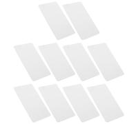 HEMOTON Carte de Nettoyage Cr80 Réutilisable 10 Pièces | PVC et Tissu Spunlace, Double Face, Entretien Rapide, Réduit les Erreurs, pour Terminaux et Imprimantes