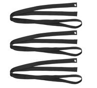 HEMOTON Ceinture d'arts Martiaux Lot De 3 Ceinture D'Entraînement pour Taekwondo Et Karaté pour Garçon Présentoir pour Noir