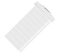HEMOTON Ceinture de Cordes pour Caisse Claire en Fer Argenté, Accessoire de Percussion Fiable pour Réduire le Bourdonnement du Tambour à Corde