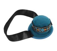 HEMOTON Ceinture de Moxibustion Professionnelle en Tissu Respirant Bleu Marine Sangle Ajustable pour Boîte à Moxa Accessoire de Moxibustion Portable et Réutilisable pour Thérapies par