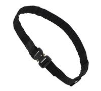 HEMOTON Ceinture Double Couche Noire M, Ceinture de Policier en Nylon Résistante, sous D'entraînement Terrain pour Service Extérieur, Accessoire Polyvalent pour Ceinturon