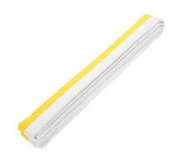 HEMOTON Ceinture Judo Arts Martiaux Ajustable Confortable pour Entraînement Karaté Taekwondo Aikido Ceinture de Classement Douce et Essentielle pour Évaluation des Compétences