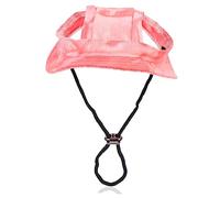 HEMOTON Chapeau Bob pour Chien Chapeau De Soleil pour Chiots Coiffe Réglable pour Animaux De Compagnie Pare-Soleil pour Chien Extérieur