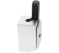 HEMOTON Ciseau à Bois de Charpentier en Acier Carbone pour Rainures de Serrure de Porte, Outil Facile à Utiliser pour Coupe à Angle Droit en Menuiserie