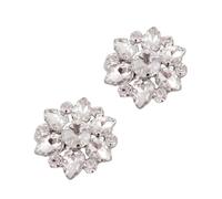HEMOTON Clips Décoratifs pour Chaussures Femme Cristal Brillant Boucles Amovibles pour Mariage et Fête Accessoires Élégants pour Escarpins Sandales