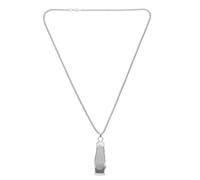 HEMOTON Collier Porte-Clés pour Homme Coiffeur en Alliage de Zinc Pendentif Vintage Style Barbier Rasoir Tondeuse et Peigne Bijou Souvenir Présent et Usage Quotidien