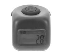 HEMOTON Compteur Numérique Électronique à Anneau pour Doigts, Portable | Affichage Digital, Plastique et Silicone, Noir, Pile Lithium Incluse, pour Exercices et Tâches Quotidiennes
