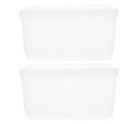 HEMOTON conteneur pour équipement de plongée, Mallette pour équipement de plongée, boîte de Rangement pour Masque de plongée, PP, 2pcs, Pool, Portable et Reusable