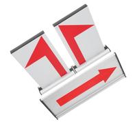 HEMOTON Convertisseur Accessoire Multifonctionnel en Alliage D'aluminium de Possession de Service avec Flèche Directionnelle Rouge pour Arbitres pour Matchs de Basketball