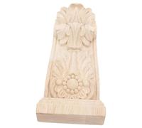 HEMOTON Corbeau Applique Décorative en Bois Khaki, Ensemble D'angles de Meubles, Style Romain Archway, Installation Facile, pour Cabinets et Workbenches