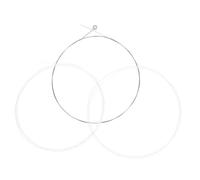 HEMOTON Cordes De Balalaïka En Nylon Lot De 3 Pièces Pour Instruments Traditionnels Remplacement Avec Fonction Transitions Fluides Pour Musiciens