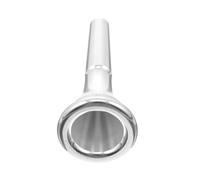 HEMOTON Corne de remplacement en laiton argenté embouchure pour cor d'harmonie, accessoire pour joueurs intermédiaires et concerts