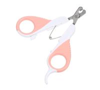 HEMOTON Coupe Ongles pour Chien Incurvé Acier Inoxydable Outil de Toilettage Sûr et Pratique avec Poignée Ergonomique pour Couper Facilement Griffes de Chiens Maison ou Usage Professionnel