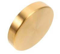 HEMOTON Coupelle Pot Fleur Acier Inoxydable Doré Plateau Drainage Large pour Plantes Intérieur et Extérieur Résistant et Facile à Nettoyer Accessoire Jardin Élégant