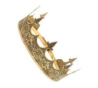 HEMOTON Couronne De Prince Roi Accessoire De Costume Couronne Pour Anniversaire Bandeau De Roi Accessoire De Cosplay