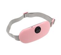 HEMOTON Coussin Chauffant Menstruel pour Soulagement Douleurs Ceinture Massante Abdominale Électrique avec Niveaux Chaleur Rechargeable pour Femmes