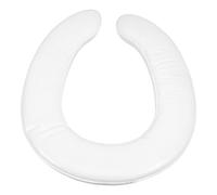 HEMOTON Coussin de Siège de Toilette pour Garçon et Filles PVC Doux Blanc Motif Grenouille Rembourrage Moelleux Antidérapant Coussinet de Rechange pour Apprentissage Propreté