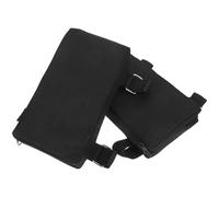 HEMOTON Coussin de Squat Noir avec Sangles Réglables, Coussin D'épaule pour Machine à Squats, Équipement de Protection Fitness Absorbant Les Chocs, Accessoire Gym Confortable