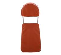 HEMOTON Coussin Siège Arrière avec Dossier Rembourré Confortable Étanche et Support Lombaire Renforcé pour Adulte et Garçon Fille Siège Porte-Bagages Robuste pour VTT et de Route