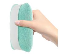HEMOTON Coussinet de séparation des doigts en tissu éponge vert, compresses préventives les infections des mains, absorption d'humidité et maintien sec, pour la rééducation des mains