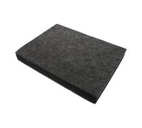 HEMOTON Coussinets D'isolation des Vibrations pour Haut-parleurs et Subwoofer en Fibre de Polyester, Coussin Amortisseur Antidérapant pour Salons et Espaces de Jeux
