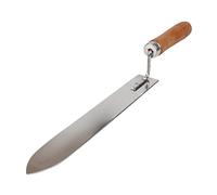 HEMOTON Couteau à Acier Inoxydable pour Apiculture Spatule pour Ruche Accessoire pour Nettoyage Cadre et Extraction de Cire Abeille
