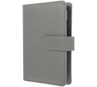 HEMOTON Couverture A6 en Pu pour Classeur, Protège Carnet et Range Cartes D'identité, pour Bureau et École, Design Compact et Résistant