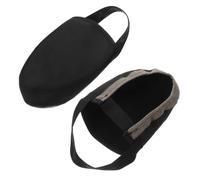 HEMOTON Couvre-Chaussures de Cyclisme Demi-Pied Coupe-Vent Hiver S 36-40 | Silicone Sbr Polyester Fibre Élastique, Semelle Renforcée Antidérapante, pour Parcours Boueux ou Humides