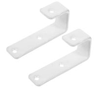 HEMOTON Crochet en Fer et Plastique Blanc D'échelle pour Lit Superposé Antidérapant et Robuste, Maison ou Présent de Pendaison de Crémaillère