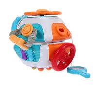 HEMOTON Cube D'activités Sensoriel Montessori pour Tout-Petits 1-3 Ans, Éducatif Multifonction en Plastique Sécurisé, Développement Motricité Fine et Coordination Œil-Main, D'éveil